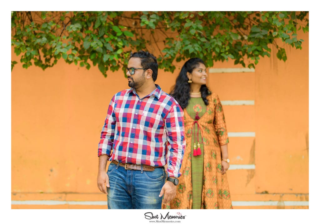Post Wedding Outdoor Couple Shoot In Pondicherry