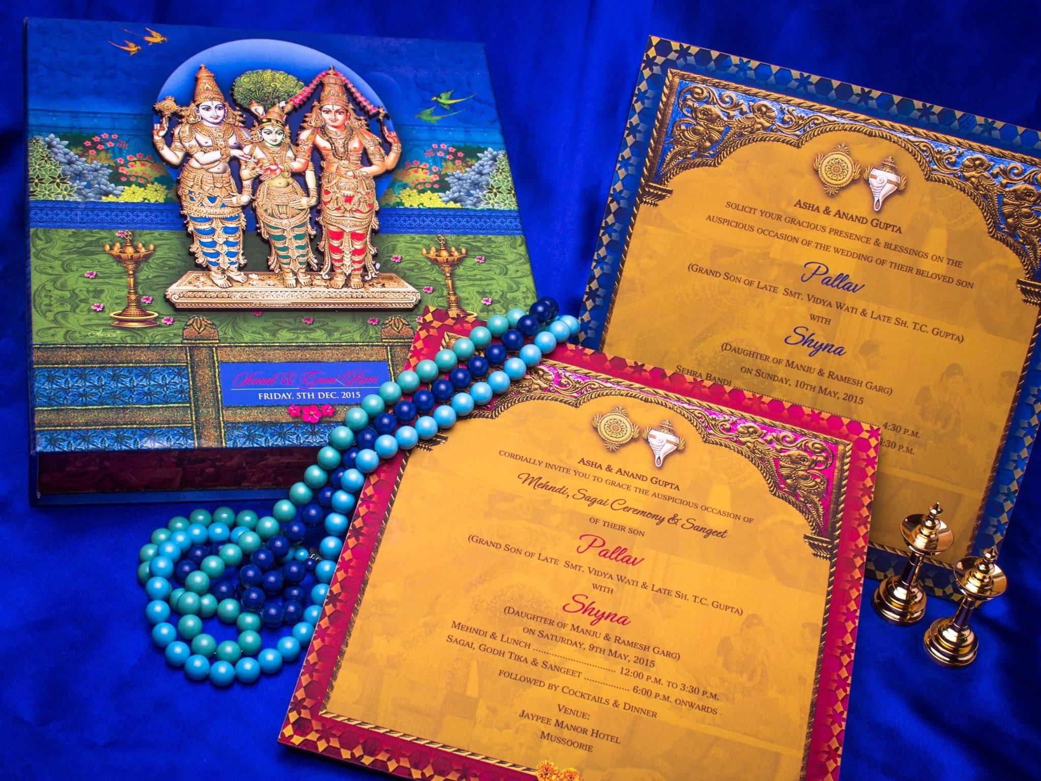 Indian Wedding Invitation 2