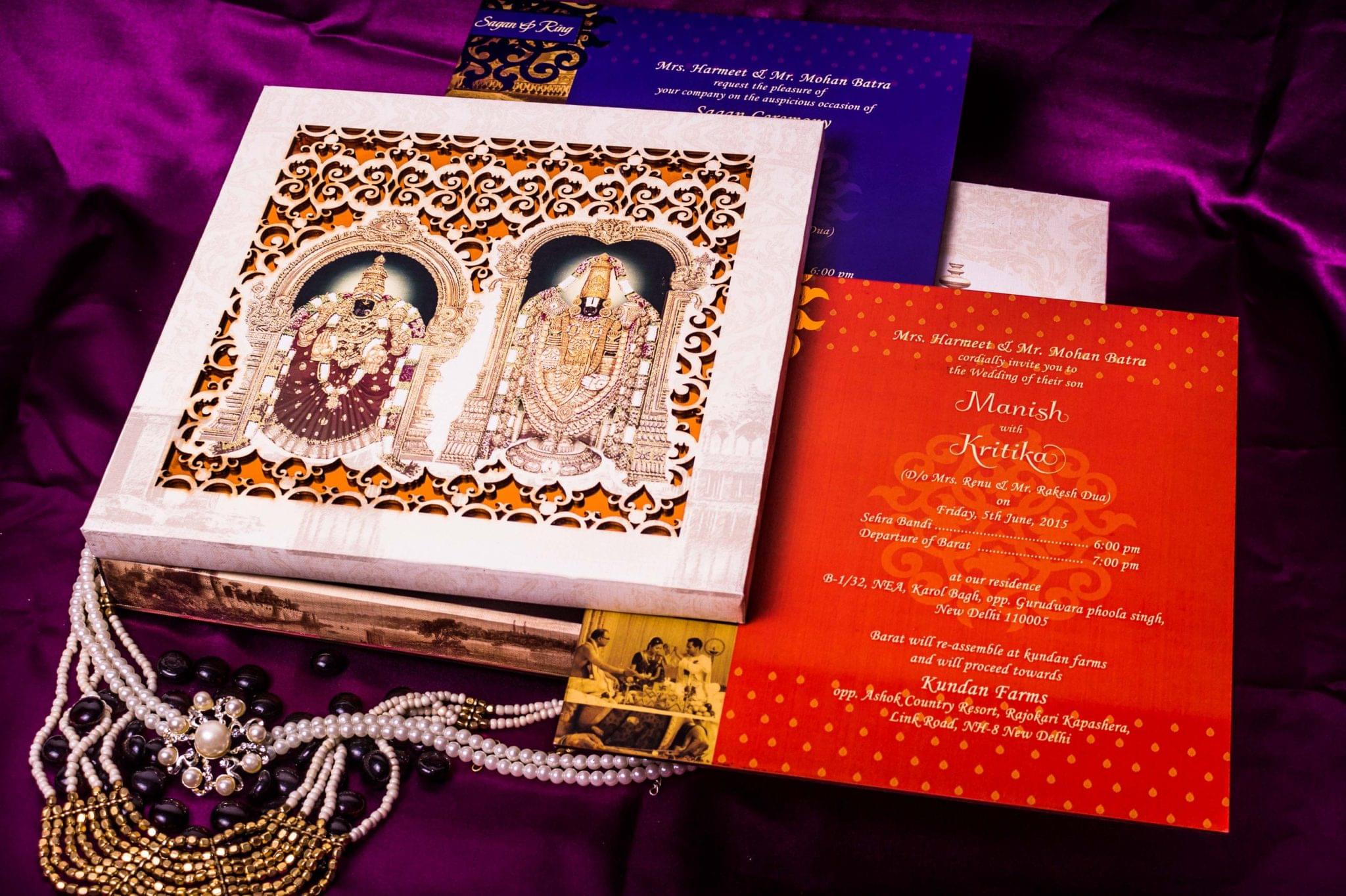 Indian Wedding Invitation 4