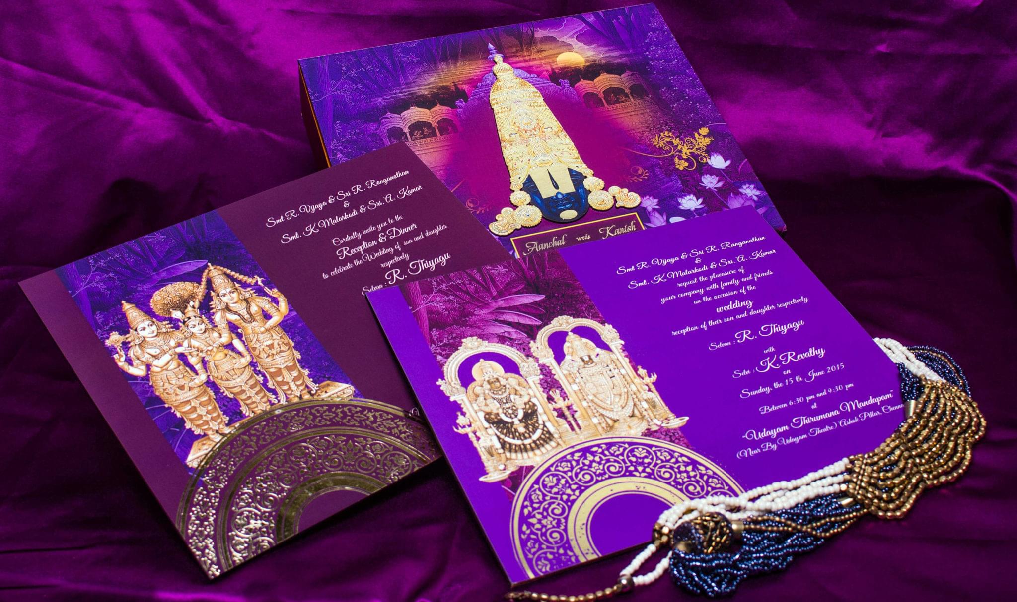Indian Wedding Invitation 6