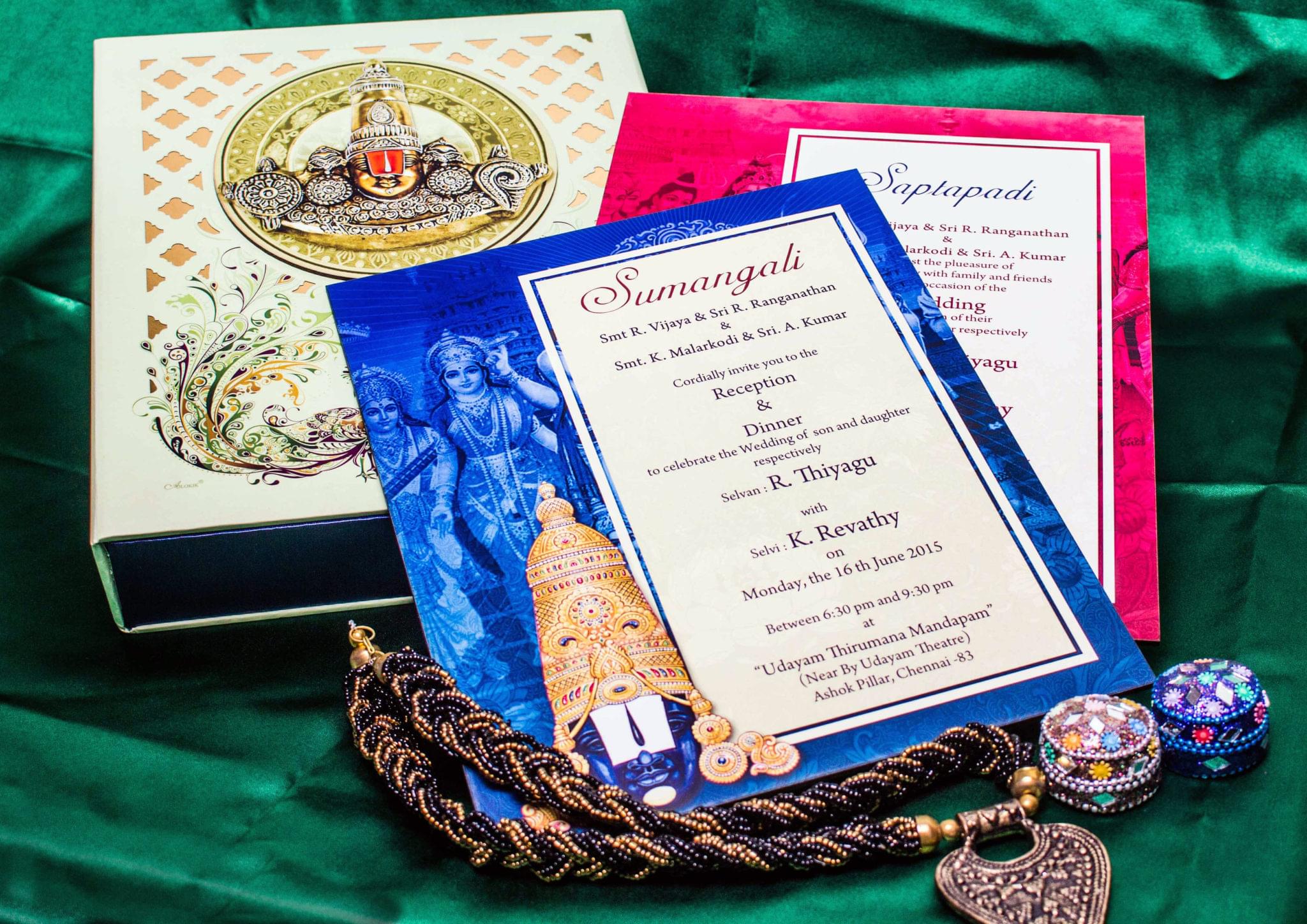 Indian Wedding Invitation 7