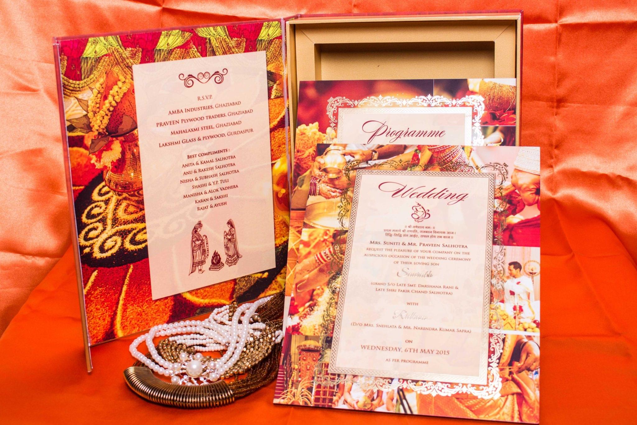 Indian Wedding Invitation 8