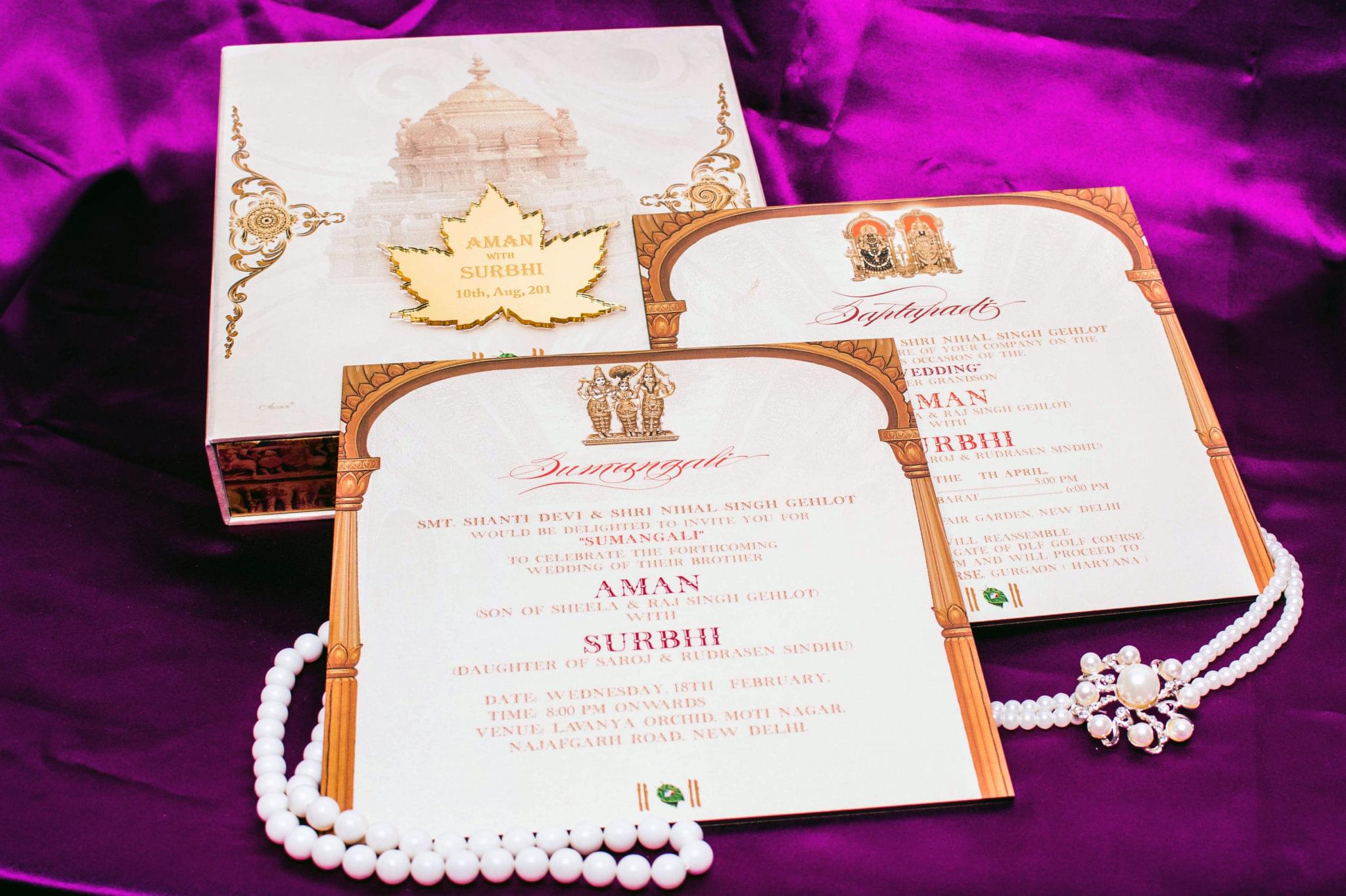 Indian Wedding Invitation 9